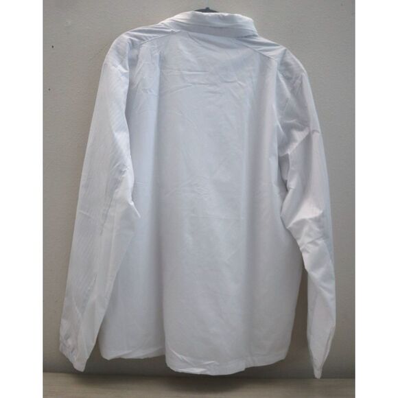 Joma Men's Sz L White Maracaibo Paddle Club '22 Full Zip Windbreaker Jacket - Picture 2 of 9